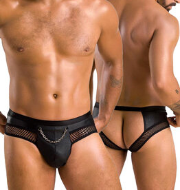 Zwarte Heren Jock Strap, PA030