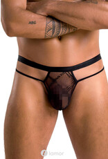 Sexy heren string van mesh materiaal  van Passion Menswear