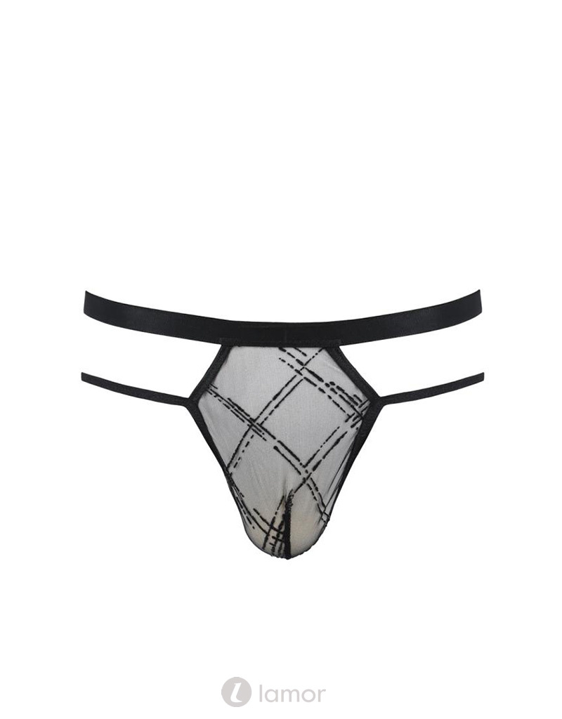 Sexy heren string van mesh materiaal  van Passion Menswear