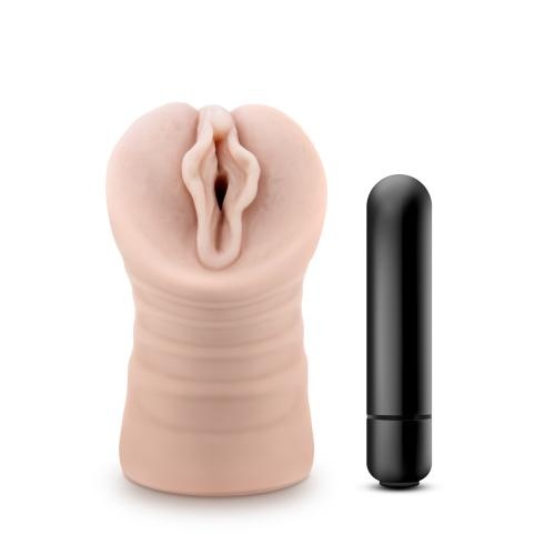 M for Men - Ashley Masturbator Met Bullet Vibrator- Vagina M for Men - Ashley Masturbator Met Bullet Vibrator- Vagina