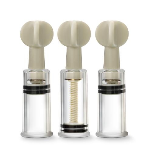 Temptasia - Clitoris En Tepel Zuigers - Set Van 3 Temptasia - Clitoris En Tepel Zuigers - Set Van 3