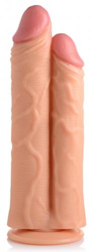 Master Cock Double Stuffer Dubbele Dildo 25 cm - Beige Master Cock Double Stuffer Dubbele Dildo 25 cm - Beige