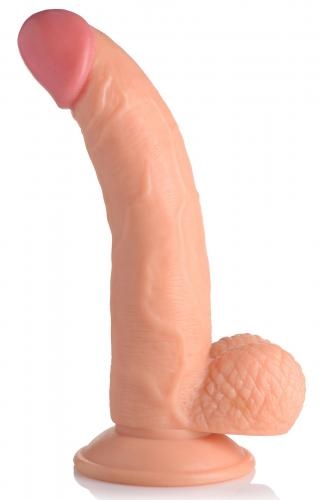 Pop Peckers Poppin Dildo 19 cm - Beige Pop Peckers Poppin Dildo 19 cm - Beige