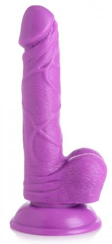 Pop Peckers Poppin Dildo 16,5 cm - Paars Pop Peckers Poppin Dildo 16,5 cm - Paars