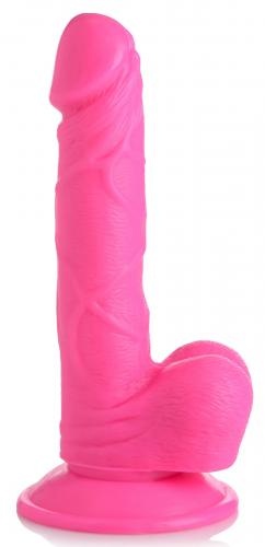 Pop Peckers Poppin Dildo 16,5 cm - Roze Pop Peckers Poppin Dildo 16,5 cm - Roze