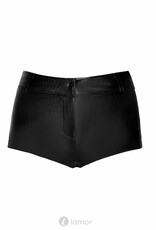 * NOIR handmade Wetlook Short met krokodilenprint van Noir Handmade Libido