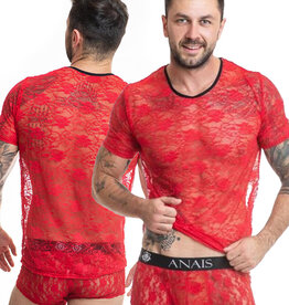 * Anais men Rood kanten shirt , Brave