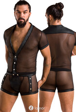 Sexy heren tule set short & T-shirt van Passion Menswear