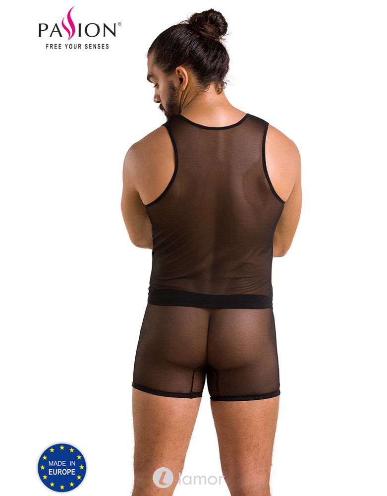 Sexy heren tule set short & shirt van Passion Menswear