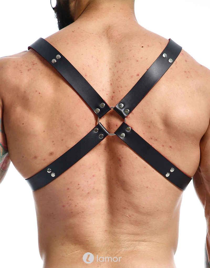 * MOB Eroticwear Sexy heren DNGEON X Harness Belts