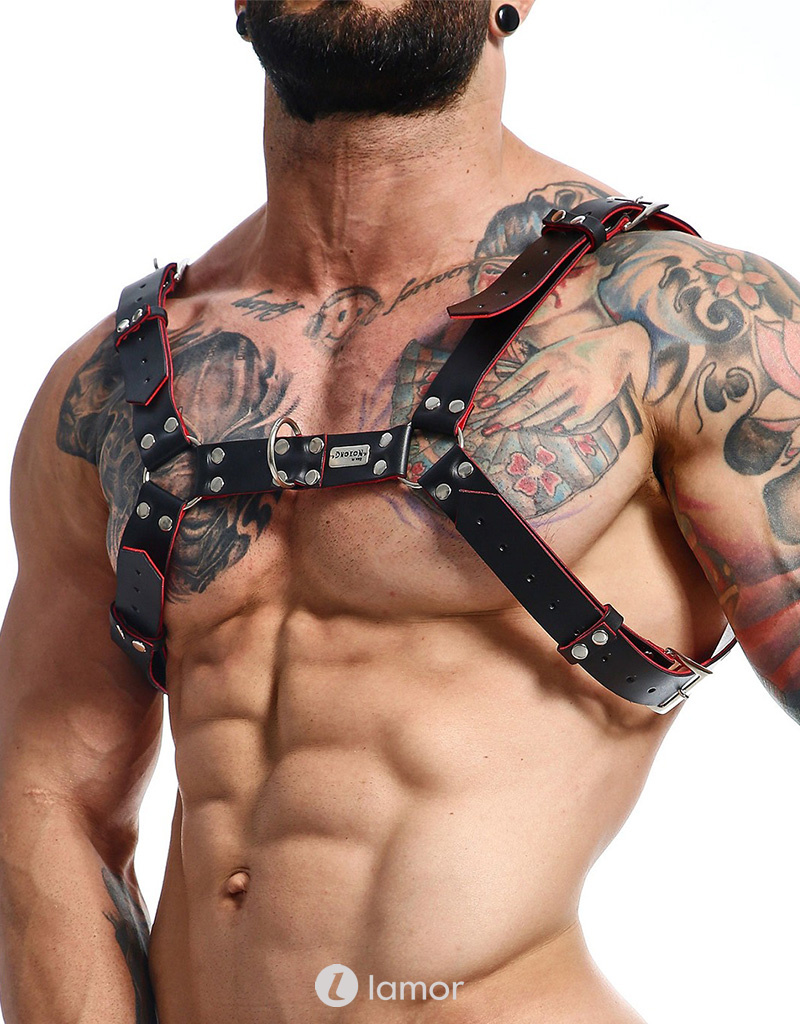 * MOB Eroticwear Sexy heren DNGEON  Harness Belts