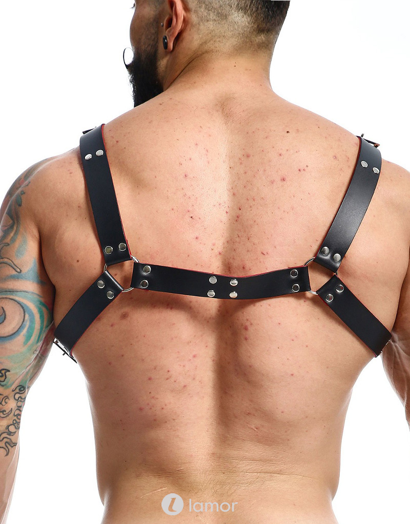 * MOB Eroticwear Sexy heren DNGEON  Harness Belts