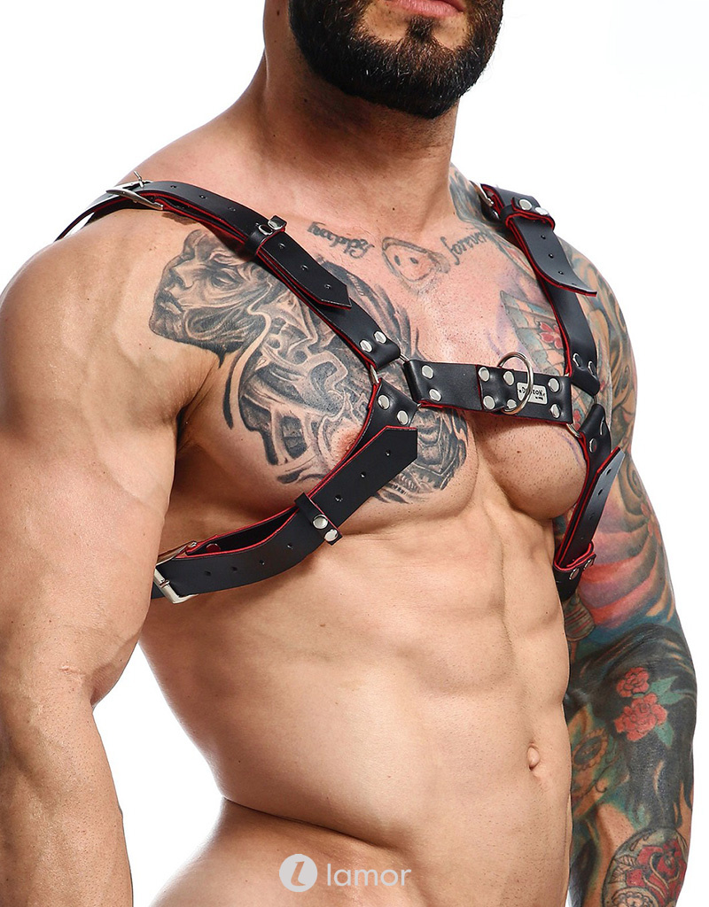 * MOB Eroticwear Sexy heren DNGEON  Harness Belts