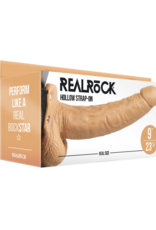 RealRock by Shots Hollow Strap-On with Balls - 9 / 23 cm