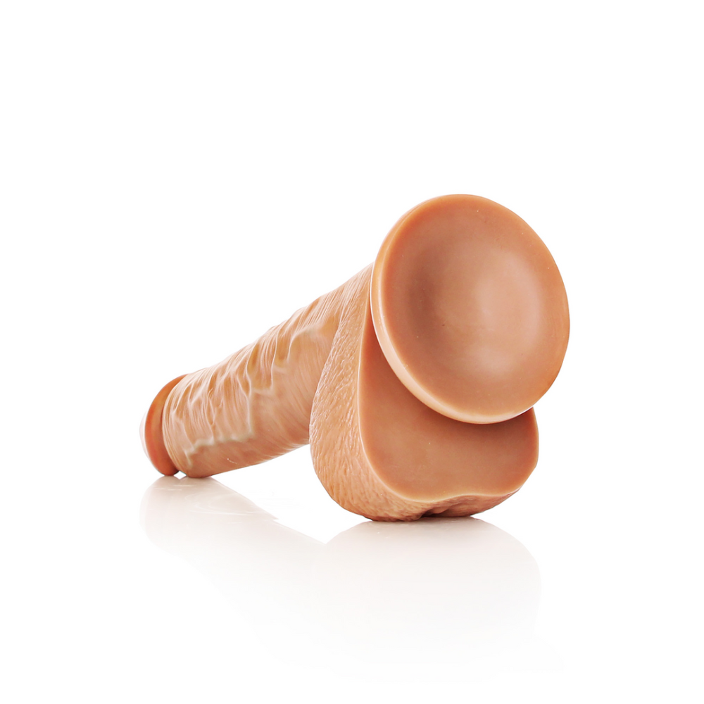 RealRock by Shots Straight Realistic Dildo with Balls and Suction Cup - 12 / 30,5 cm