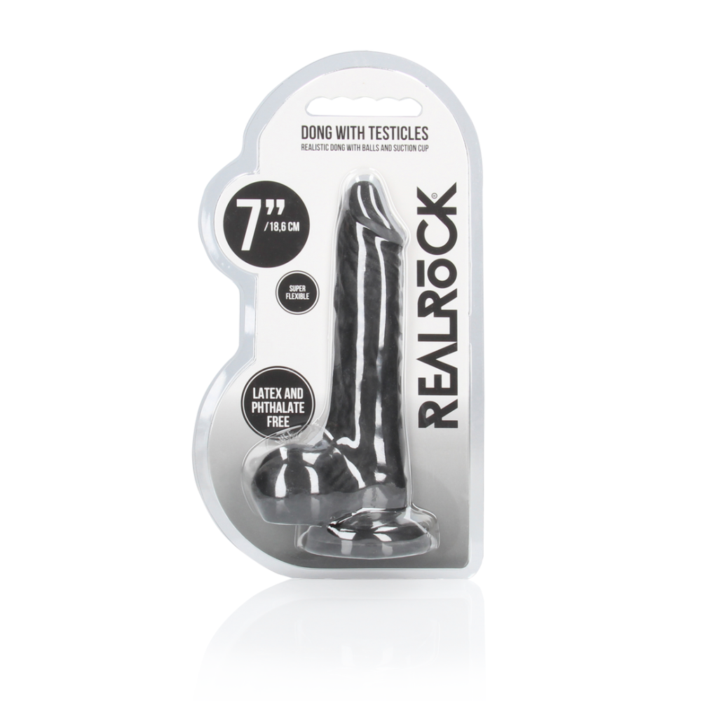 RealRock by Shots Dong with Testicles - 7 / 17 cm