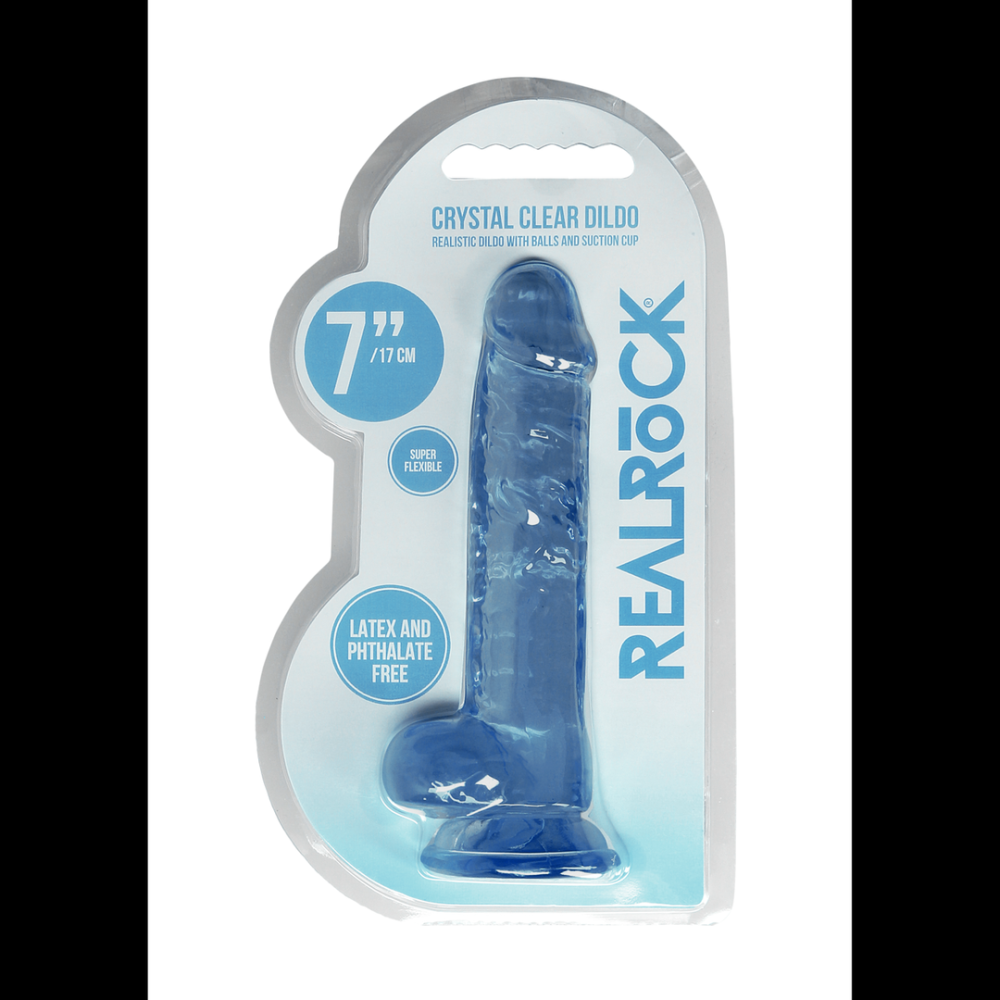 RealRock by Shots Realistic Dildo with Balls - 7 / 17 cm