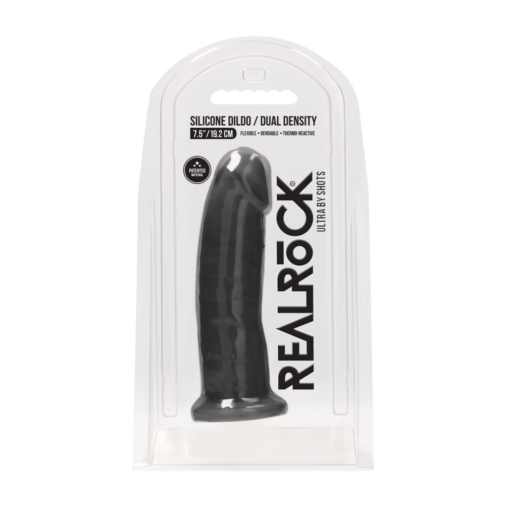 RealRock by Shots Silicone Dildo without Balls - 8 / 20 cm