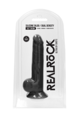 RealRock by Shots Silicone Dildo with Balls - 9 / 24 cm