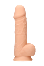 RealRock by Shots Silicone Dildo with Balls - 9 / 21,6 cm