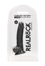 RealRock by Shots Silicone Dildo with Balls - 7 / 18 cm