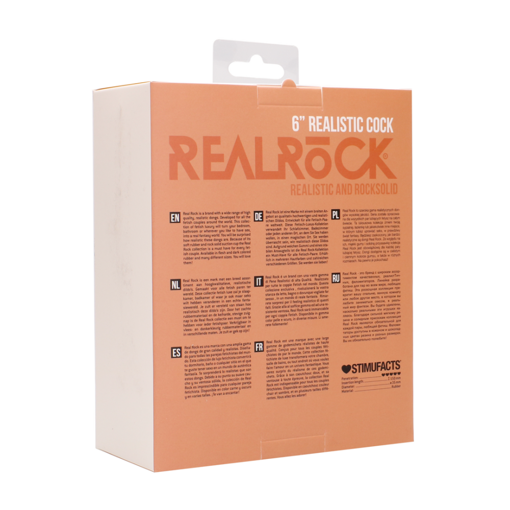 RealRock by Shots Realistic Cock - 6 / 15 cm