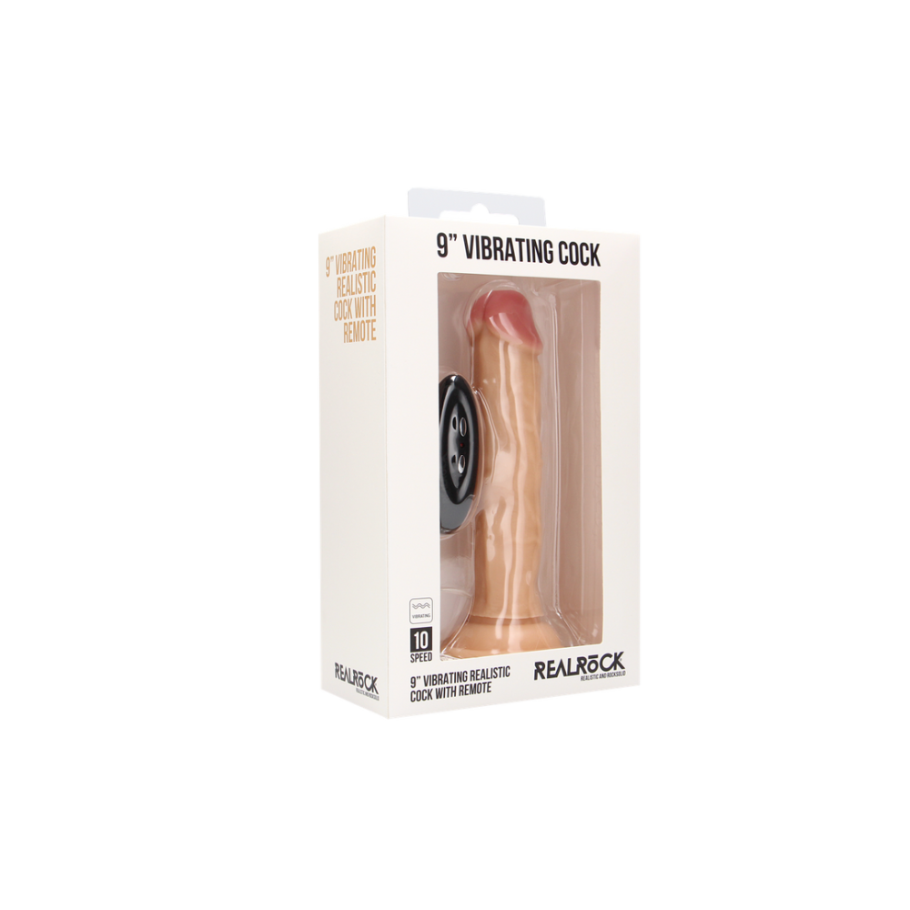 RealRock by Shots Vibrating Realistic Cock - 9 / 23 cm