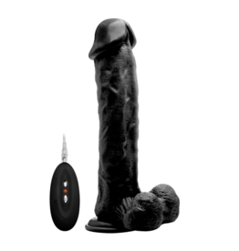 RealRock by Shots Vibrating Realistic Cock with Scrotum - 11 / 28 cm
