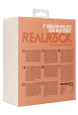 RealRock by Shots Vibrating Realistic Cock with Scrotum - 6 / 15 cm
