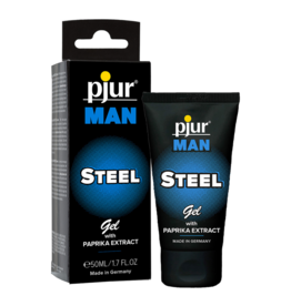 MAN - Steel Gel - Lubricant and Massage Gel - 2 fl oz / 50 ml