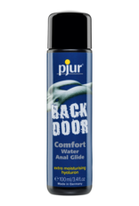 Backdoor Comfort Glide - Waterbased Anal Lubricant and Massage Gel with Hyaluronic Acid - 3 fl oz /