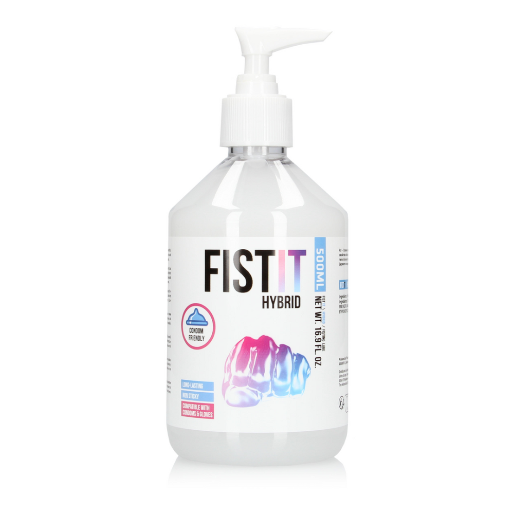 Image of Fist It by Shots Hybrid Lubricant - 17 fl oz / 500 ml - Pump 
