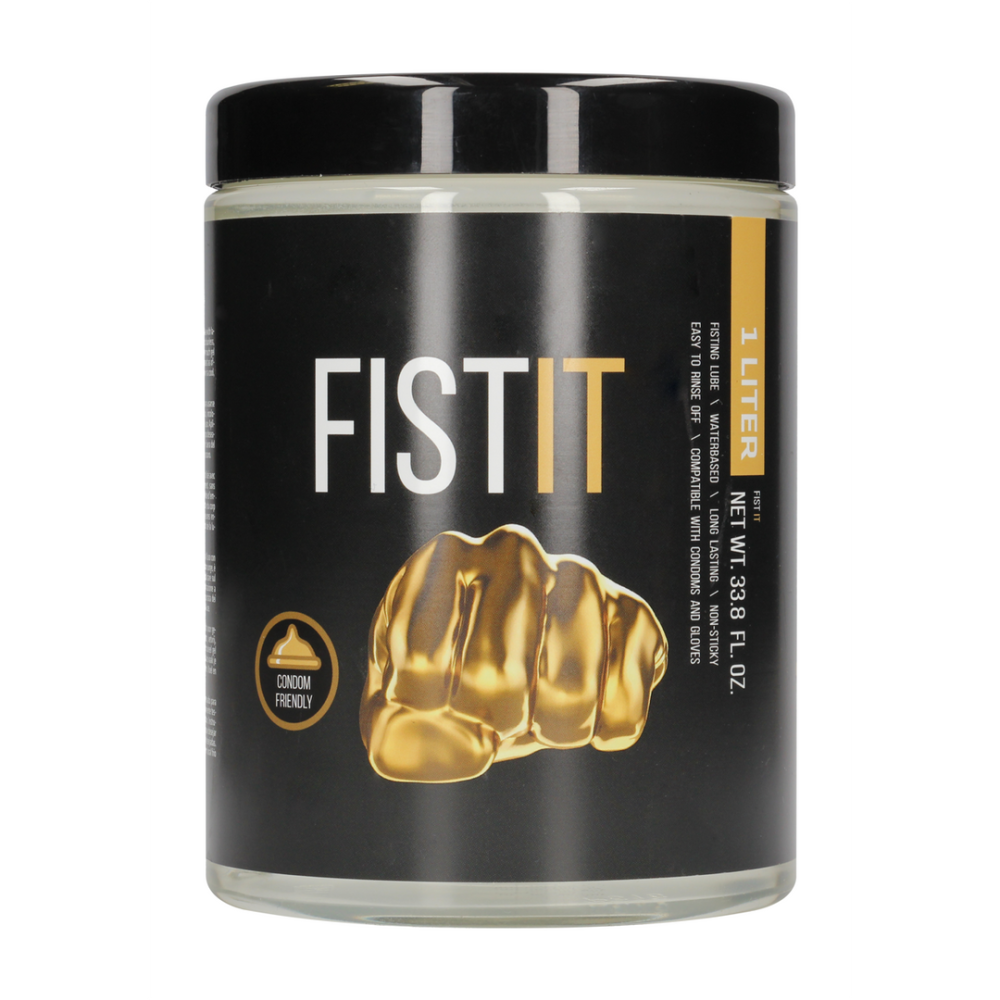 Image of Fist It by Shots Waterbased Lubricant - Jar - 33.8 fl oz / 1000 ml