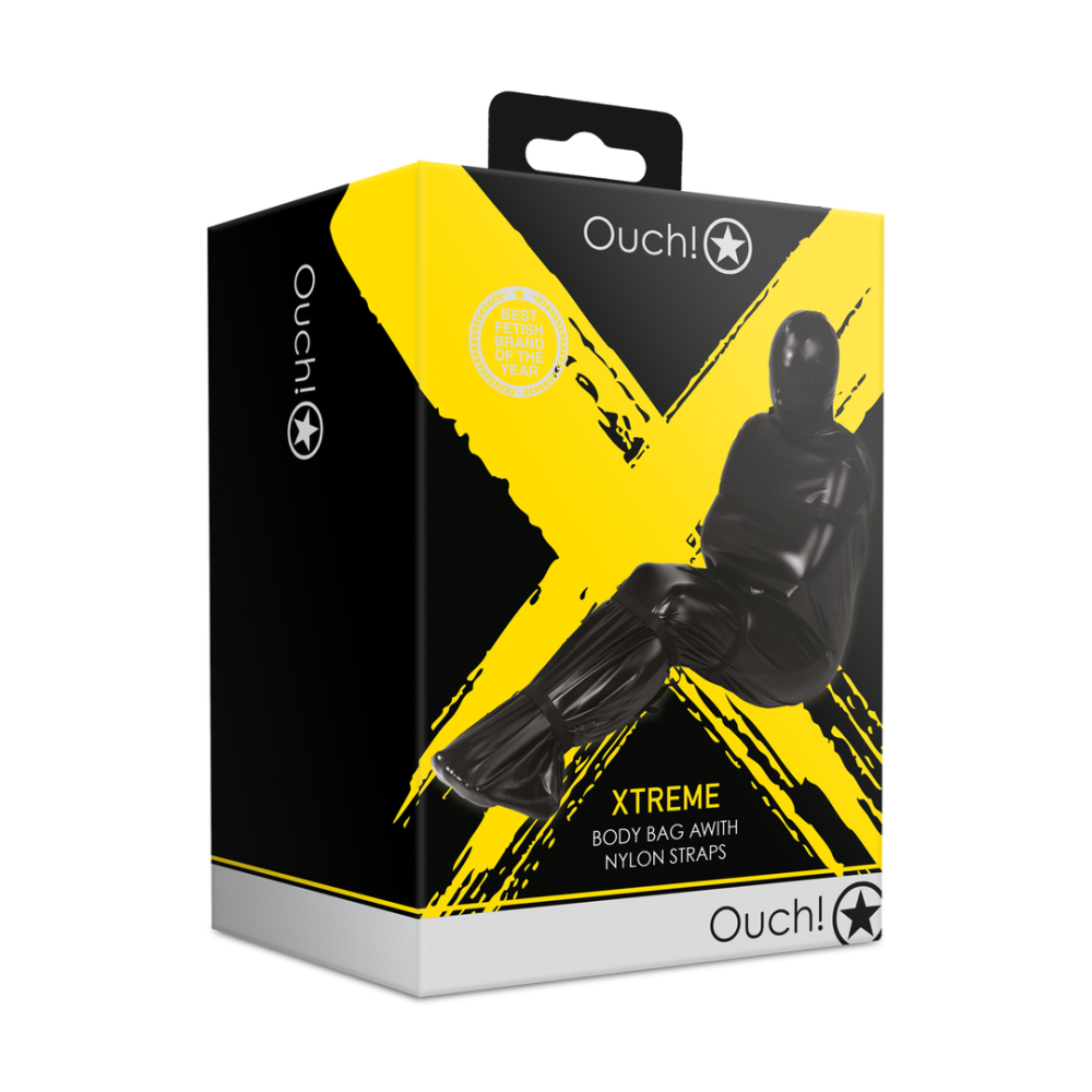 Ouch! by Shots Body Bag met Nylon Bandjes - Zwart