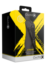 Ouch! by Shots Lace-up Full Sleeve Arm Restraint - Black