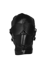 Ouch! by Shots Blindfolded Mask with Breathable Ball Gag - Black