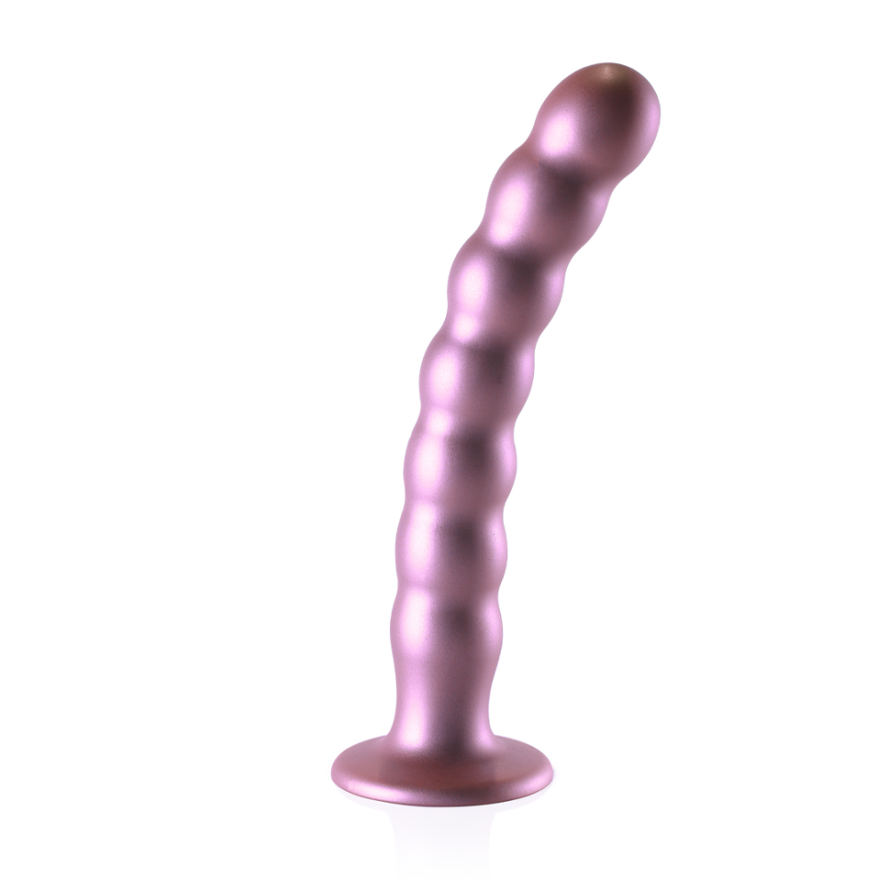 Image of Ouch! by Shots Beaded Silicone G-Spot Dildo - 8'' / 20,5 cm