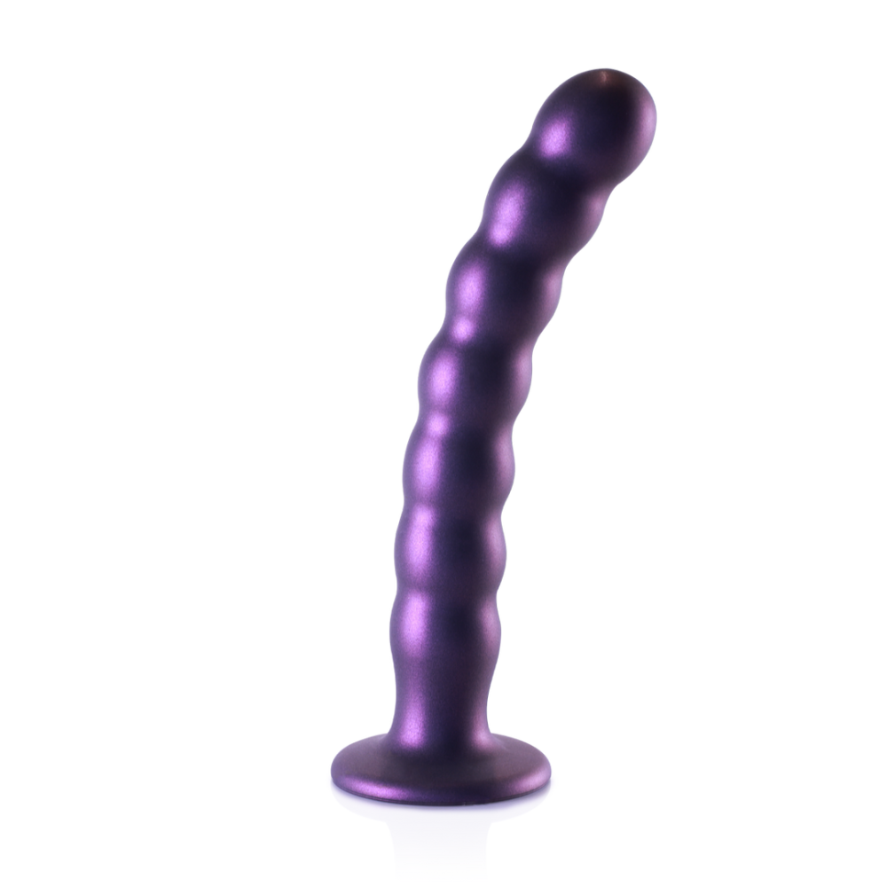 Image of Ouch! by Shots Beaded Silicone G-Spot Dildo - 8'' / 20,5 cm