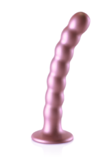 Ouch! by Shots Beaded Silicone G-Spot Dildo - 6,5'' / 16,5 cm