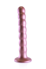 Ouch! by Shots Beaded Silicone G-Spot Dildo - 6,5'' / 16,5 cm
