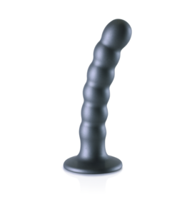 Ouch! by Shots Beaded Silicone G-Spot Dildo - 5'' / 13 cm