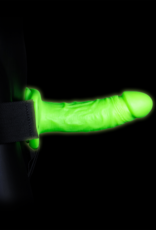 Ouch! by Shots Realistic Strap-On Harness - Glow in the Dark - 7 / 18 cm