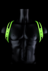 Ouch! by Shots Sling Harness - Glow in the Dark - S/M