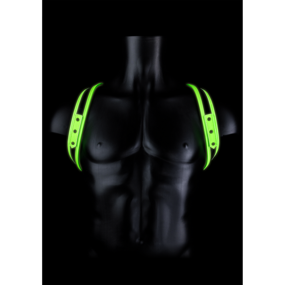 Image of Ouch! by Shots Sling Harness - Glow in the Dark - S/M