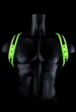 Ouch! by Shots Sling Harness - Glow in the Dark - L/XL