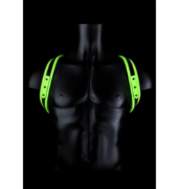 Ouch! by Shots Sling Harness - Glow in the Dark - L/XL