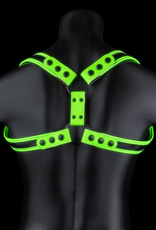 Ouch! by Shots Sling Harness - Glow in the Dark - L/XL