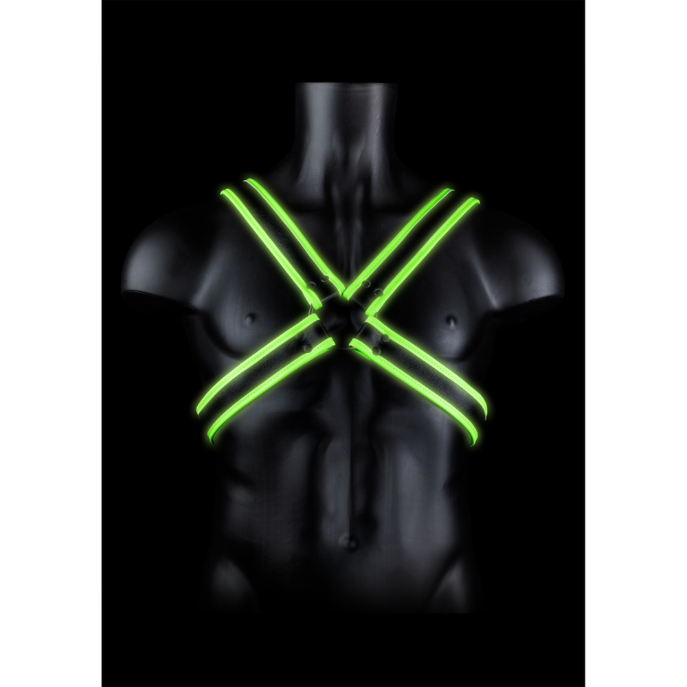 Image of Ouch! by Shots Cross Armor - Glow in the Dark - S/M