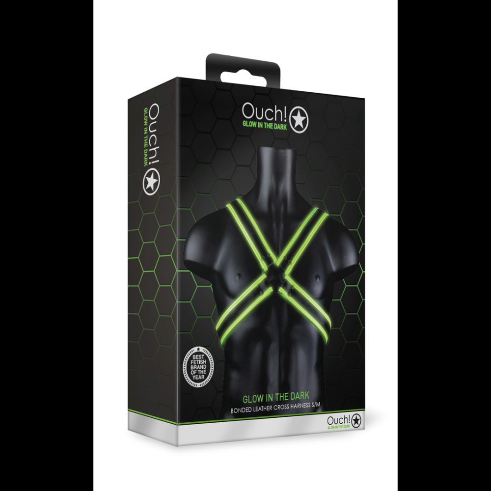 Ouch! by Shots Cross Armor - Glow in the Dark - S/M