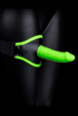 Ouch! by Shots Thigh Strap-On - Glow in the Dark